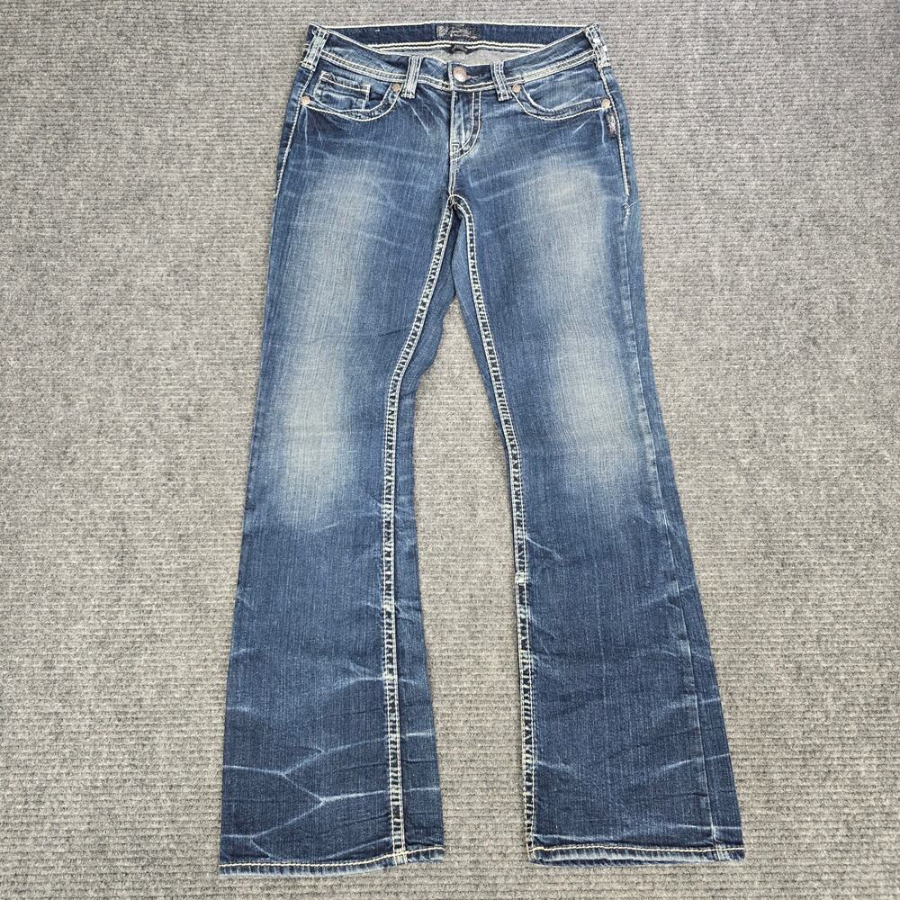 Silver Jeans Aiko Bootcut Womens 29x33 Medium Wash Stretch Denim